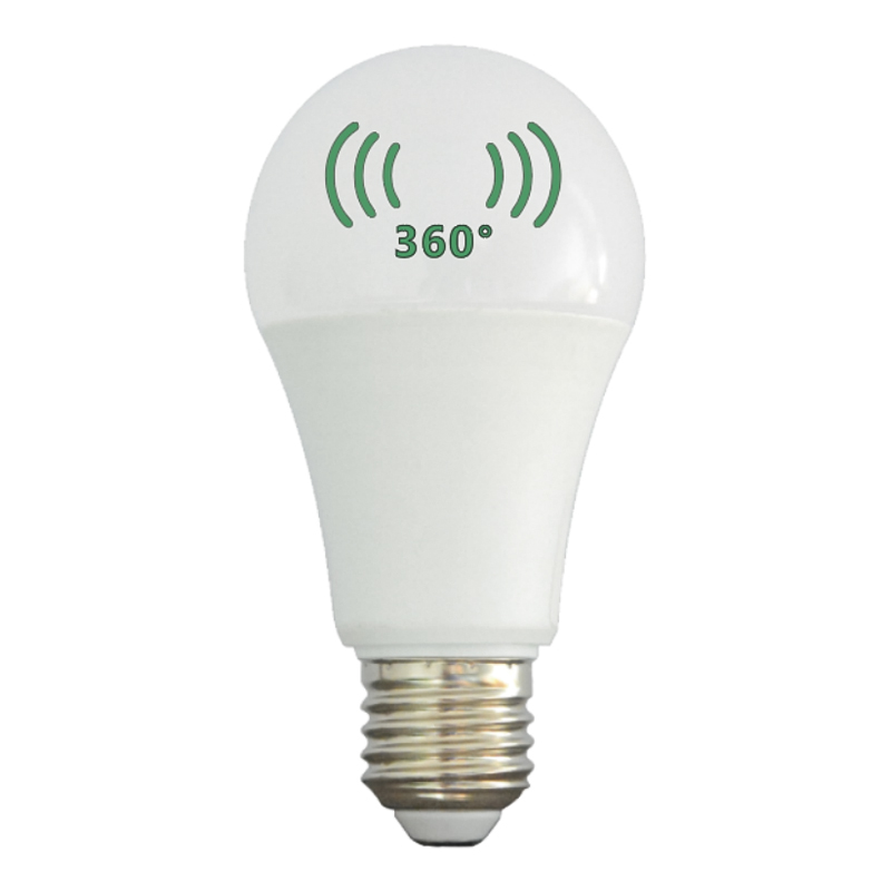 Lâmpadas LED com sensor de luz A60
