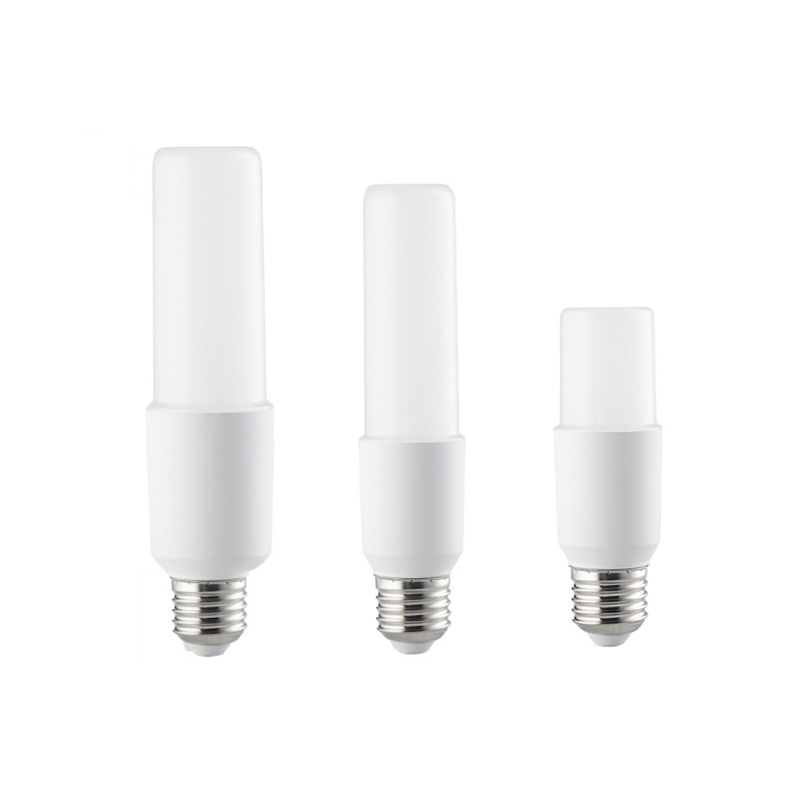 Lâmpadas LED Mini Série T híbridas de plástico-alumínio (base E14/E27)